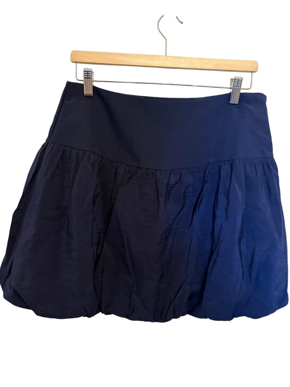 a new day Navy Bubble Mini Skirt